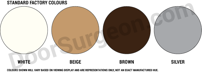 Roll shutter colour selection circles.